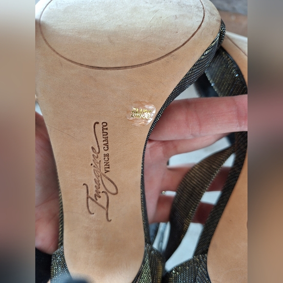 Imagine Vince Camuto metallic Heels - Picture 13 of 15